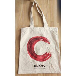 Galleria Nazionale D'Arte Rome GNAMC Canvas Tote Bag 14x16" Roma Heavyweight Can